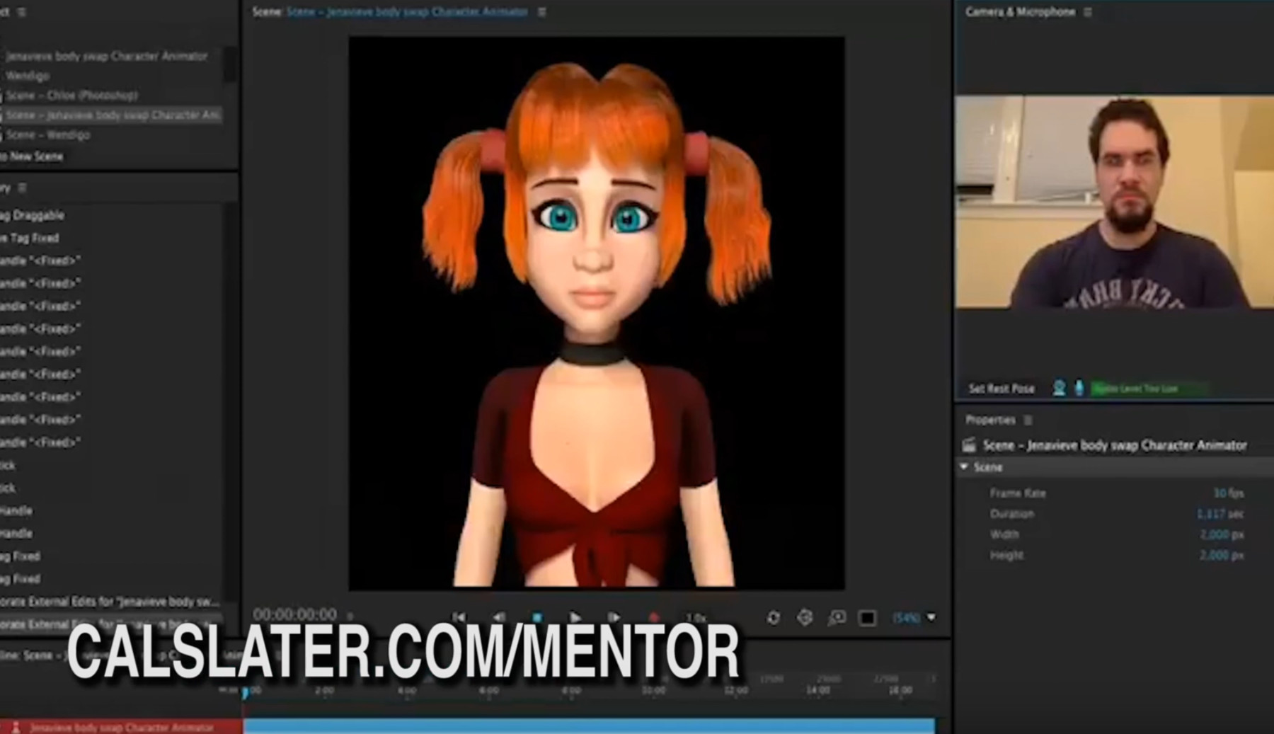 ArtStation JenaVieve Character Animator (Motion Capture Puppet
