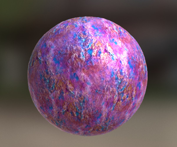 ArtStation - Purple and Blue Rock Texture | Game Assets