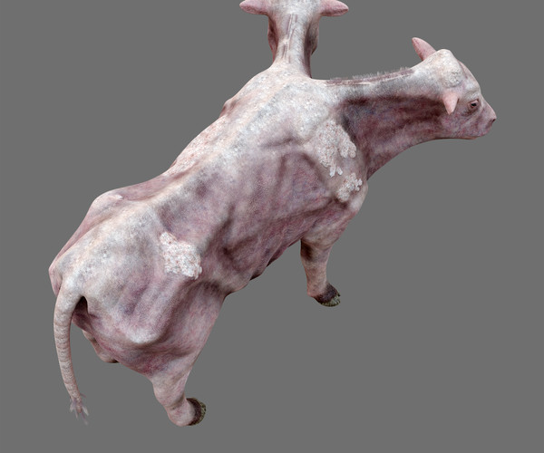 ArtStation - Mutated Cow | Game Assets