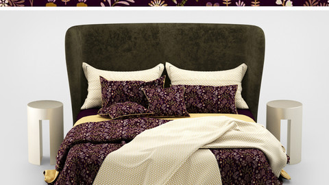 Turpault Lauren meridiani classic bed