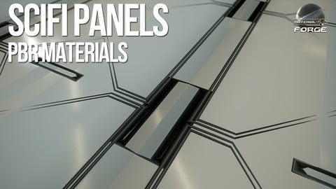 Scifi Panels 1 PBR Materials