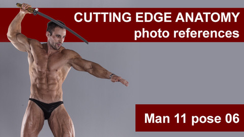 Cutting edge photo references Man 11 pose 06