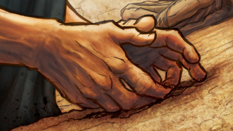 Jesus Heals the Blind Man