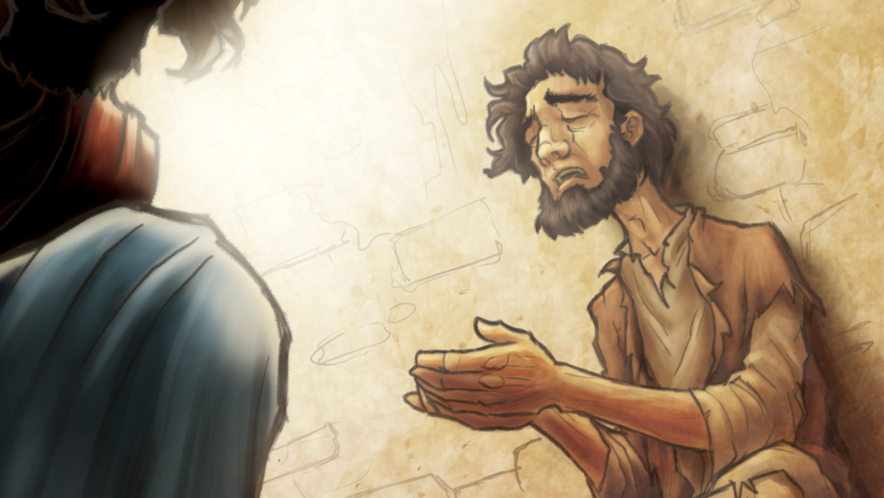 Joseph Goode Jesus Heals The Blind Man