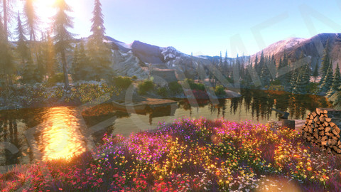 Happy Little Mountain, Later on a Summer's Day