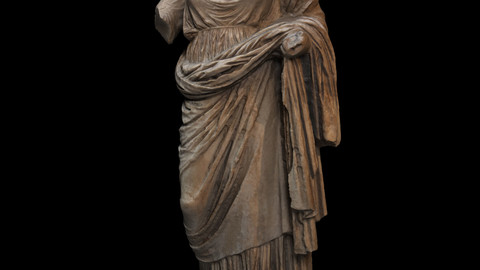 headless statue from The Met