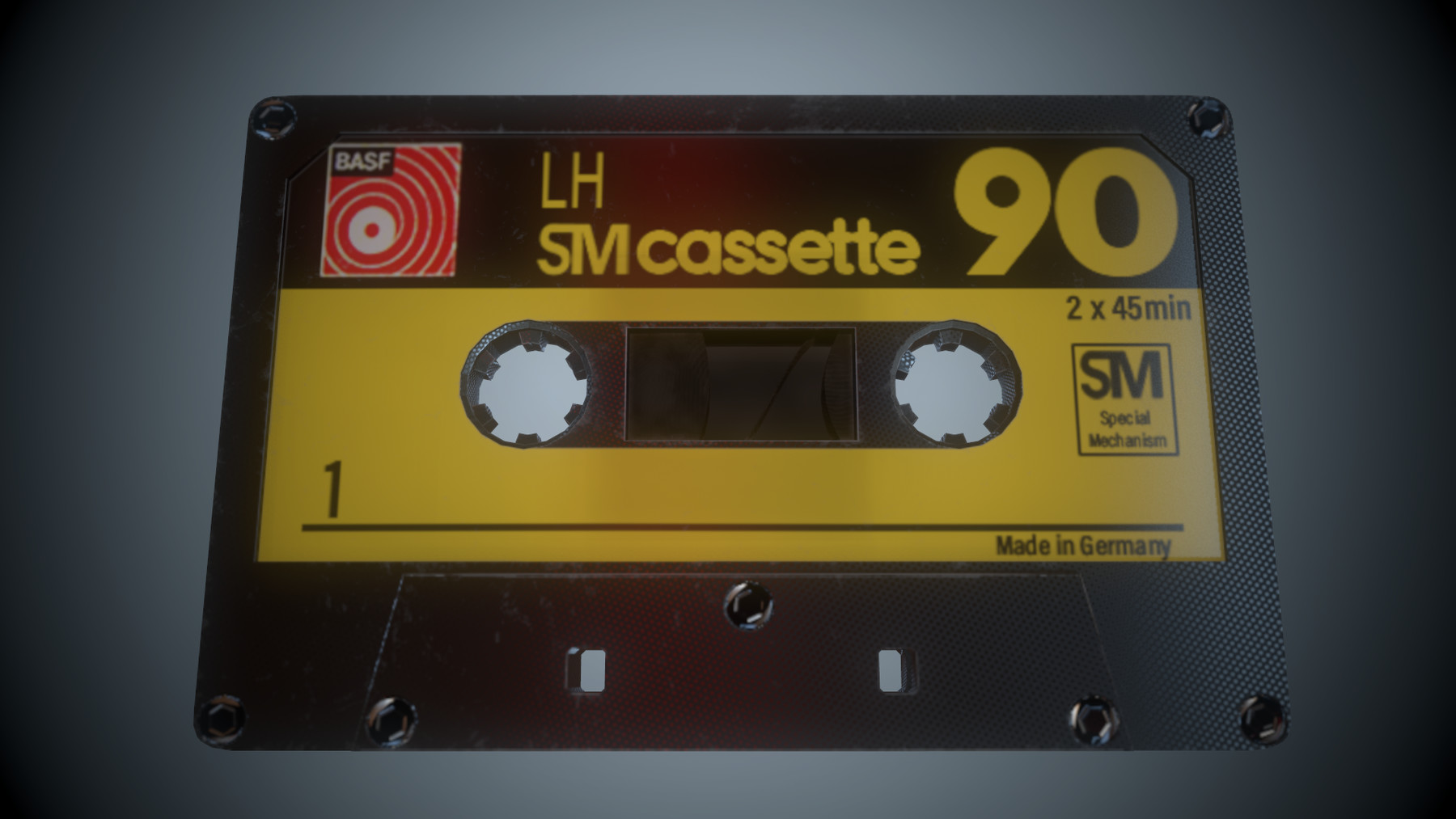 ArtStation 15 Cassette Tapes Game Assets