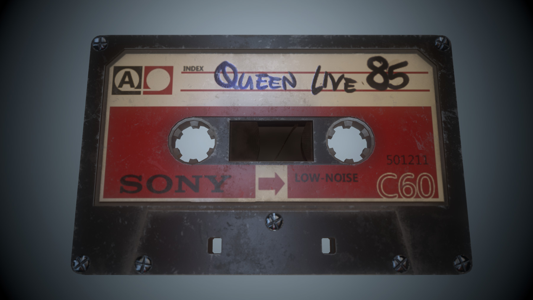 ArtStation 15 Cassette Tapes Game Assets