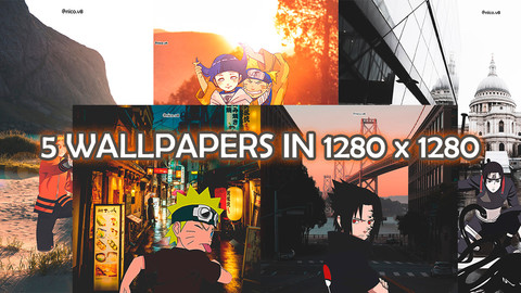 Wallpaper Pack 01 | Edits in 1280 x 1280