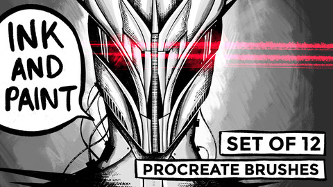 Ink & Paint Procreate Brushes