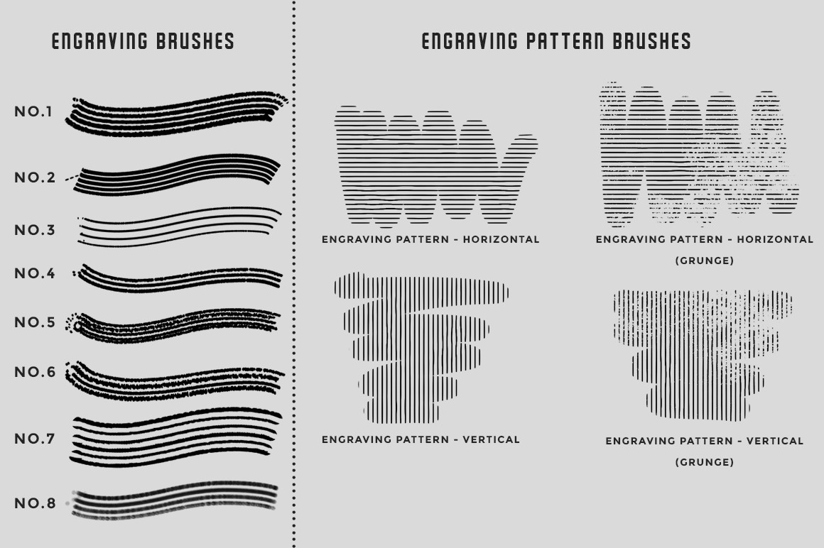 procreate engraving brushes free