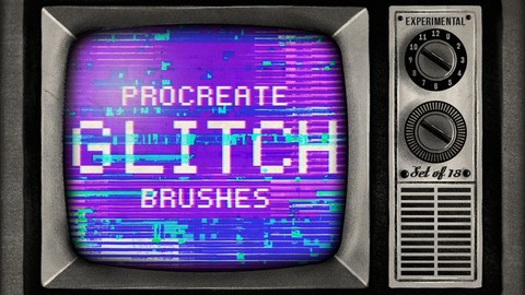 Glitch Procreate Brushes