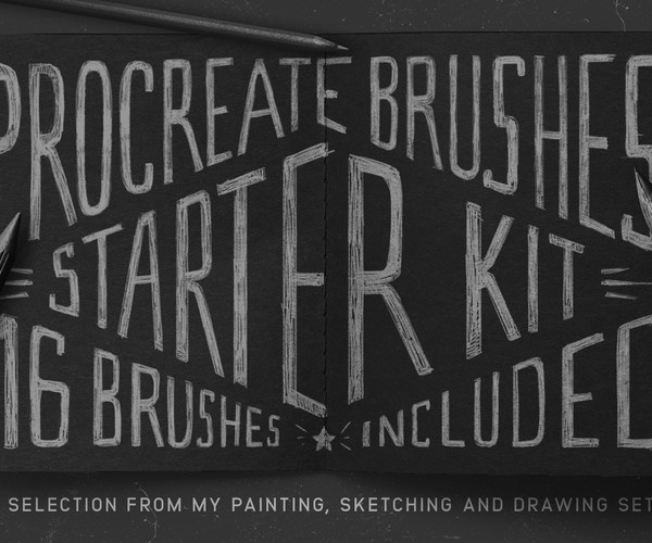 ArtStation - Procreate Brushes Starter Kit | Brushes