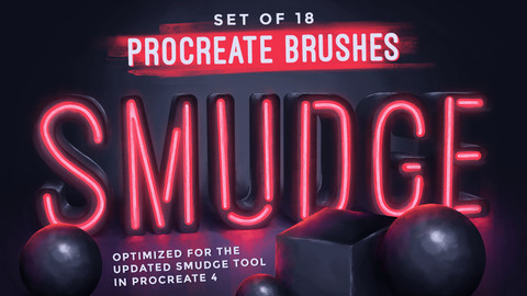 Smudge Procreate Brushes