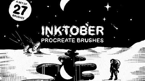 Inktober Procreate Brushes