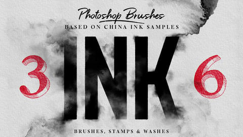 Photoshop Ink Brushes