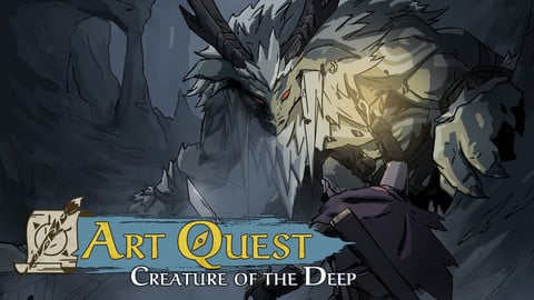 Art Quest: Creature of the Deep - Design a Boss Enemy for Video Games