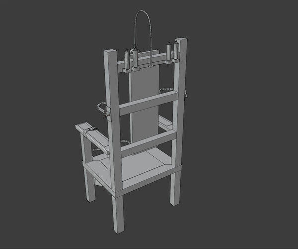 ArtStation - Electric Chair | Game Assets