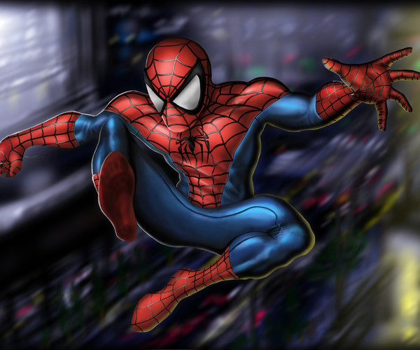 ArtStation - Spider-Man Poster with PSD file | Artworks