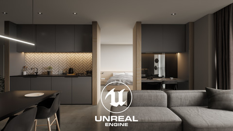 Project 'Top Floor' | Full Unreal Engine 4 Archviz Project | (Artstation Learning)