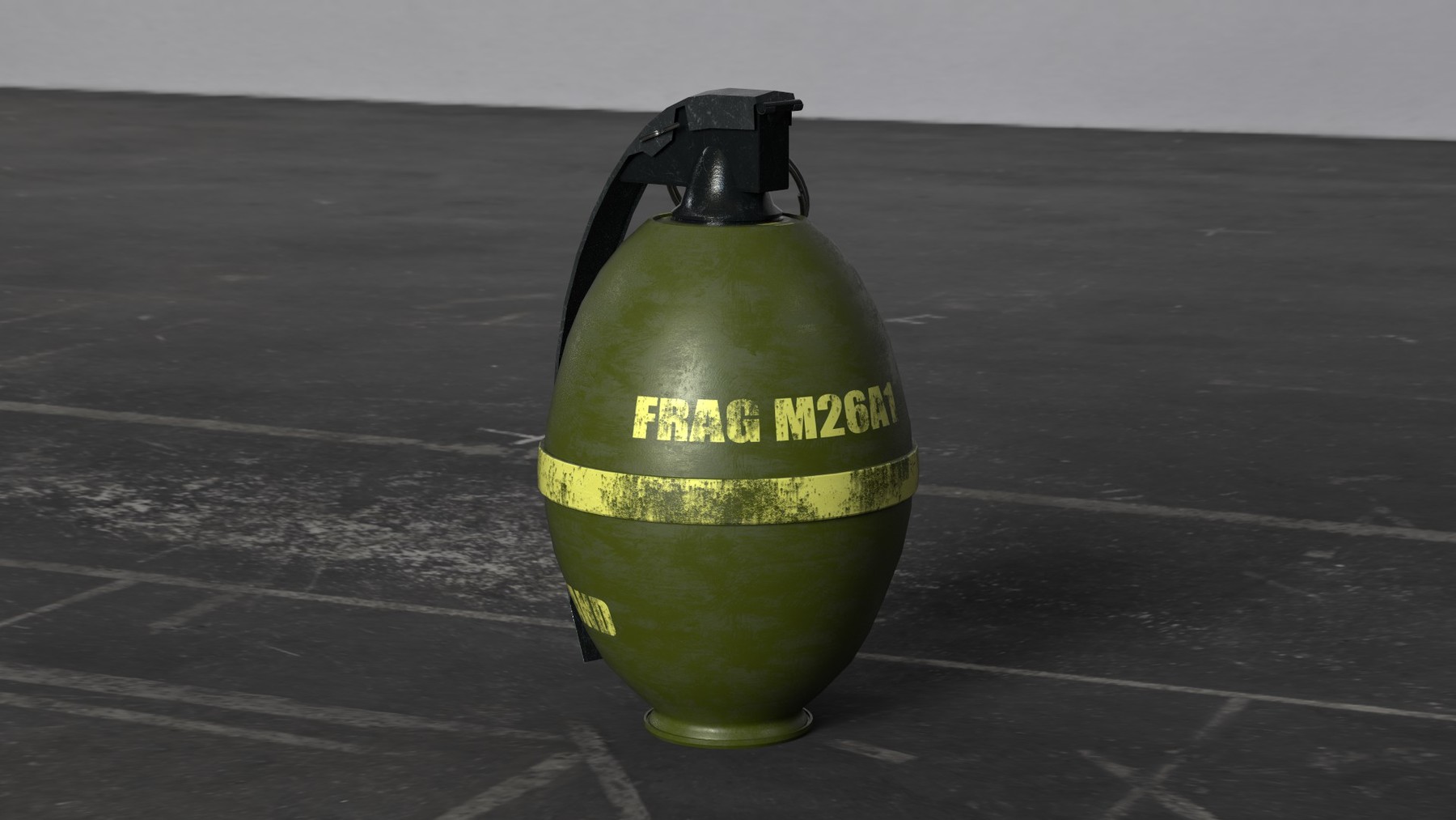 ArtStation Frag hand grenades PACK Game Assets