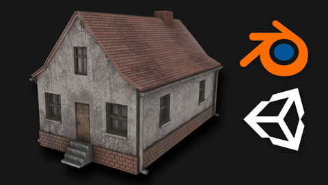 Old Village House Game Ready