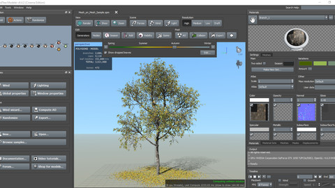 60 Min tutorial SpeedTree ( Season)