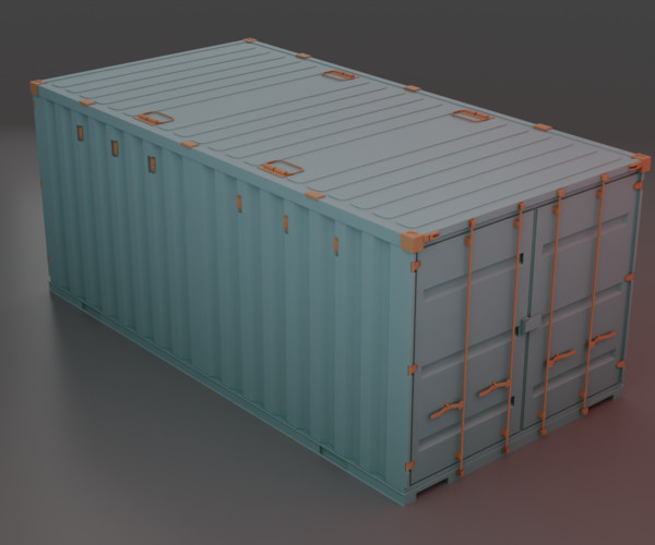 ArtStation - Blender To Unreal - Shipping Container - Full Workflow ...