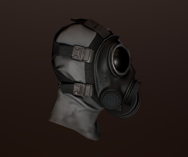 ArtStation - Lowpoly Gasmask | Game Assets