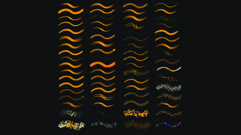 Vick Valentine Brush Set