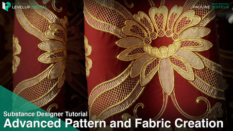 Advanced Pattern and Fabric Creation in Substance Designer | Pauline Boiteux