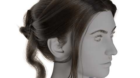 Royal Court Woman Portrait