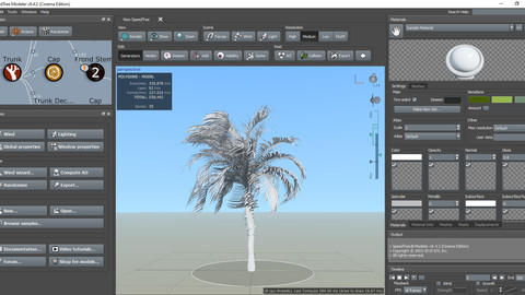 50 Min Tutorial SpeddTree ( Animation )