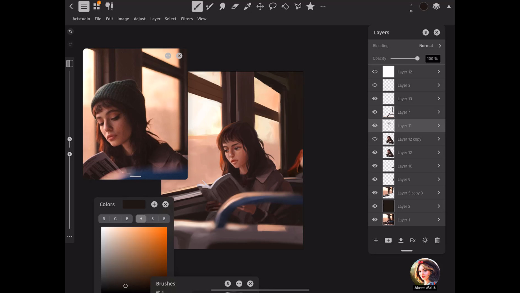 ArtStation Ipad Painting Process Tutorials