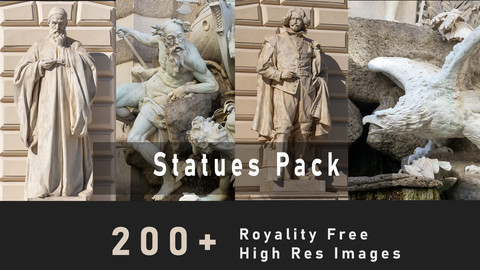 Statues Reference Pack + Cut-Outs!