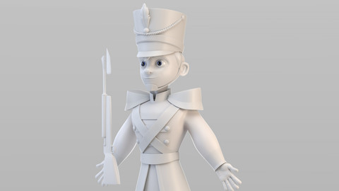 Cartoon Tin Soldier