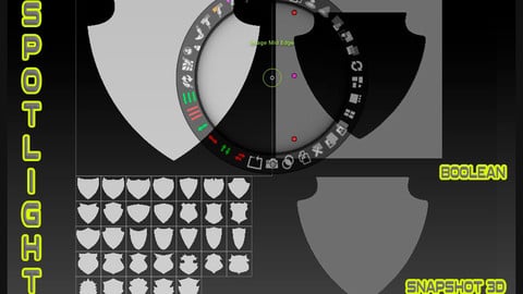 34 SHIELDS SPOTLIGTH ( SNAPSHOT 3D )