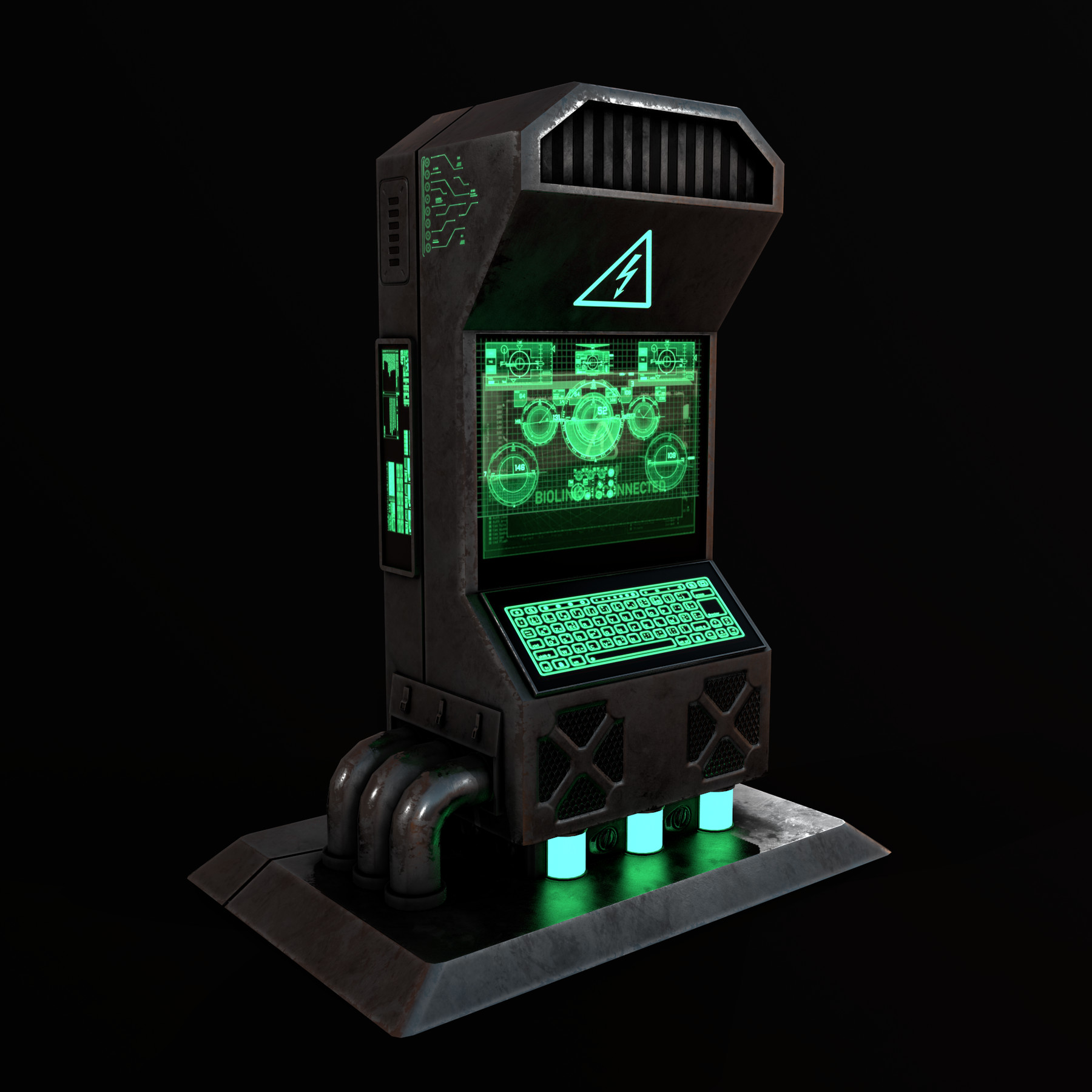 ArtStation SciFi Computer Game Assets