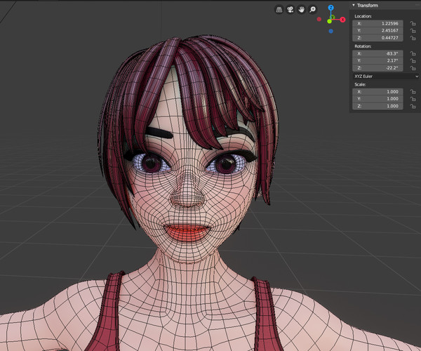 ArtStation - Stylized Character Girl - Alice - Blender Cycles And Eevee ...