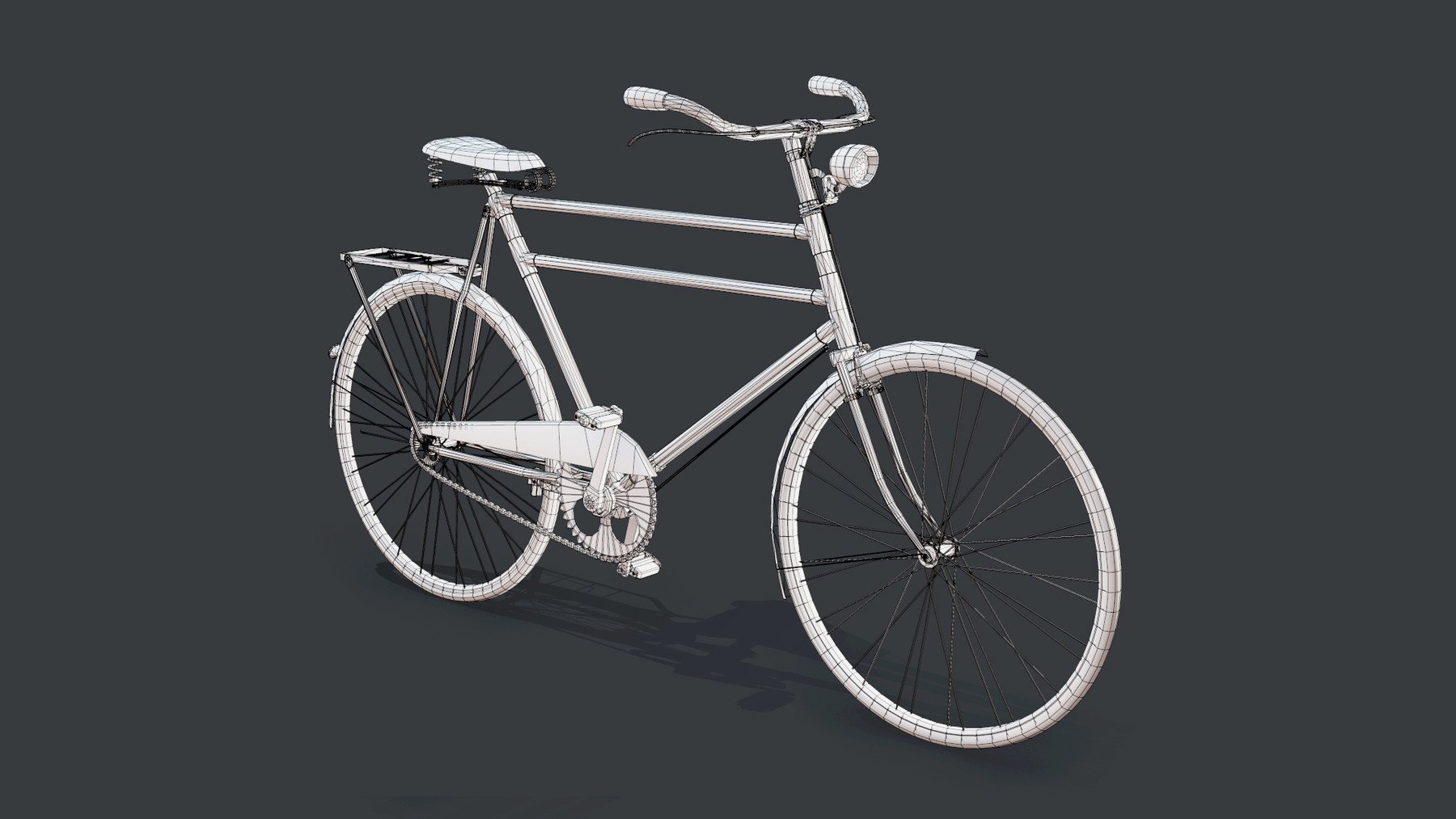 ArtStation - PBR Vintage Bicycle | Game Assets