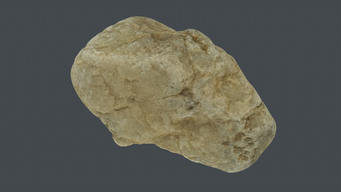 Photoscan_Stone_0022_only HighPoly Mesh(16K Textures)