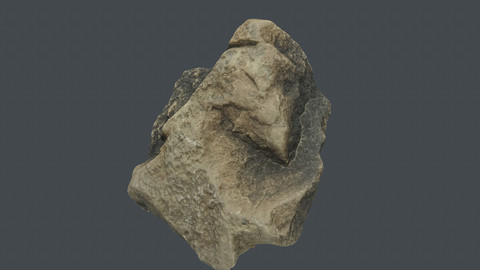 Photoscan_Stone_0024_only HighPoly Mesh(16K Textures)