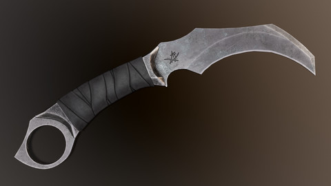 Post-Apocalyptic Karambit