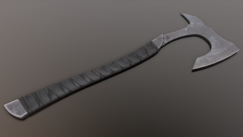 Post-Apocalyptic War Axe