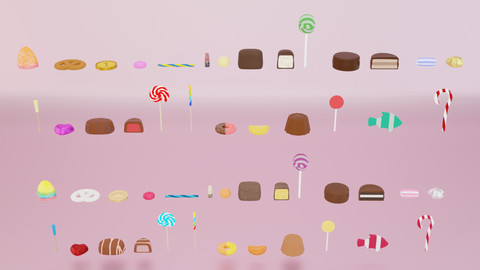 Candy  3D Model