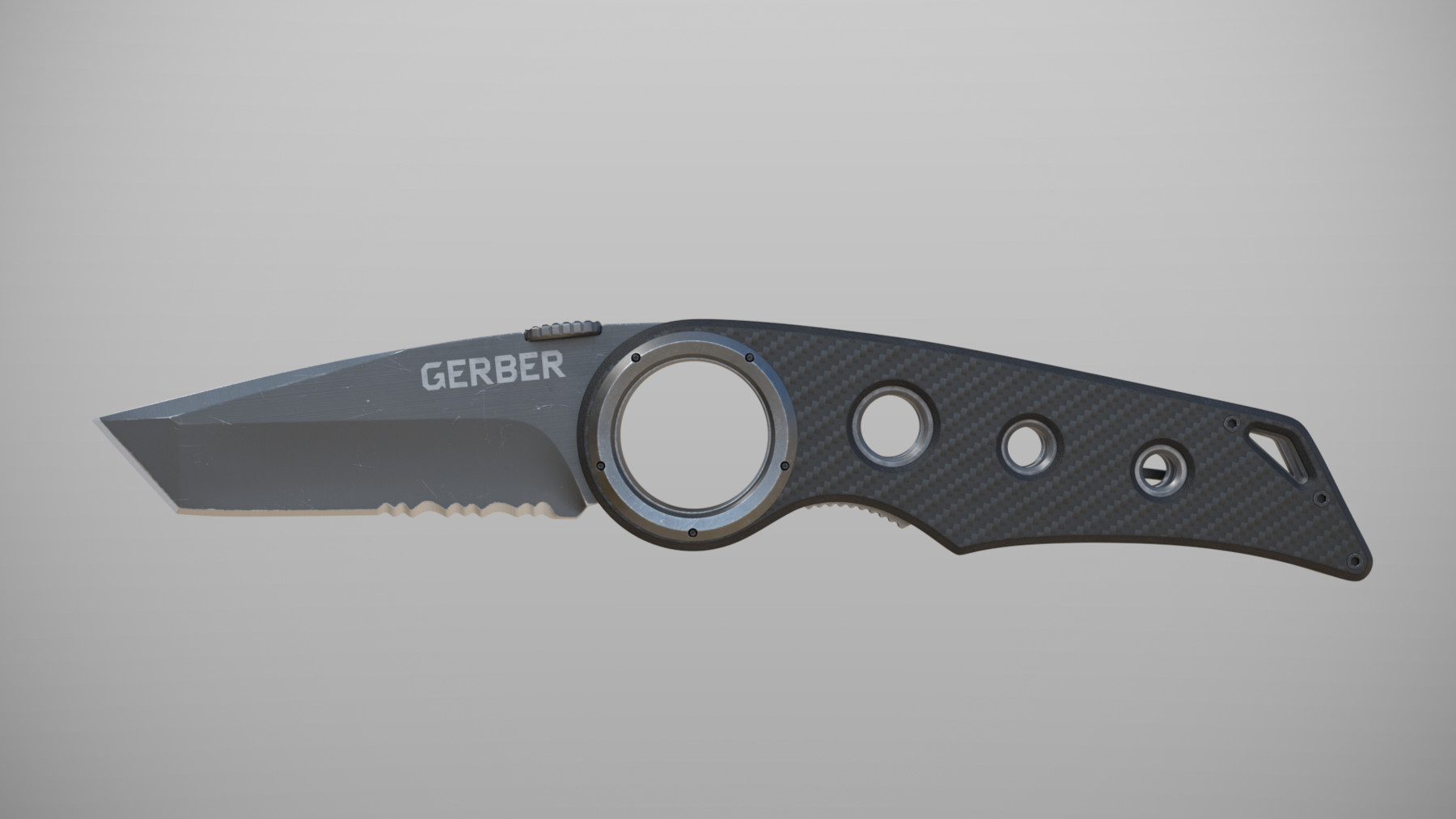 Gerber Knife 1 - Finished Projects - Blender Artists Community