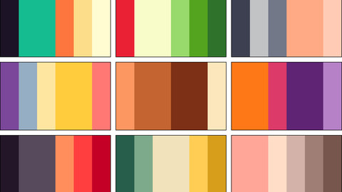 Color Palette 1 for Clip Studio Paint and Ex