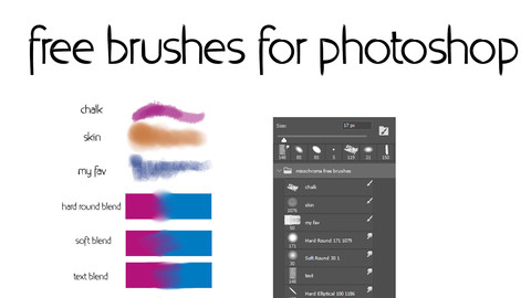 Free brushes for Photoshop
