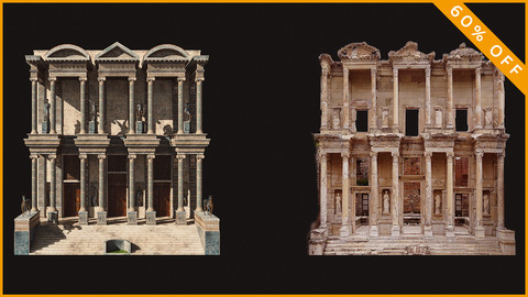 Library Of Celsus - Ephesus PBR