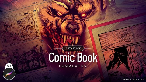 Comic Book Templates for Procreate